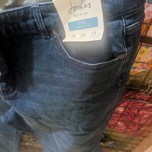 Dark blue jeans